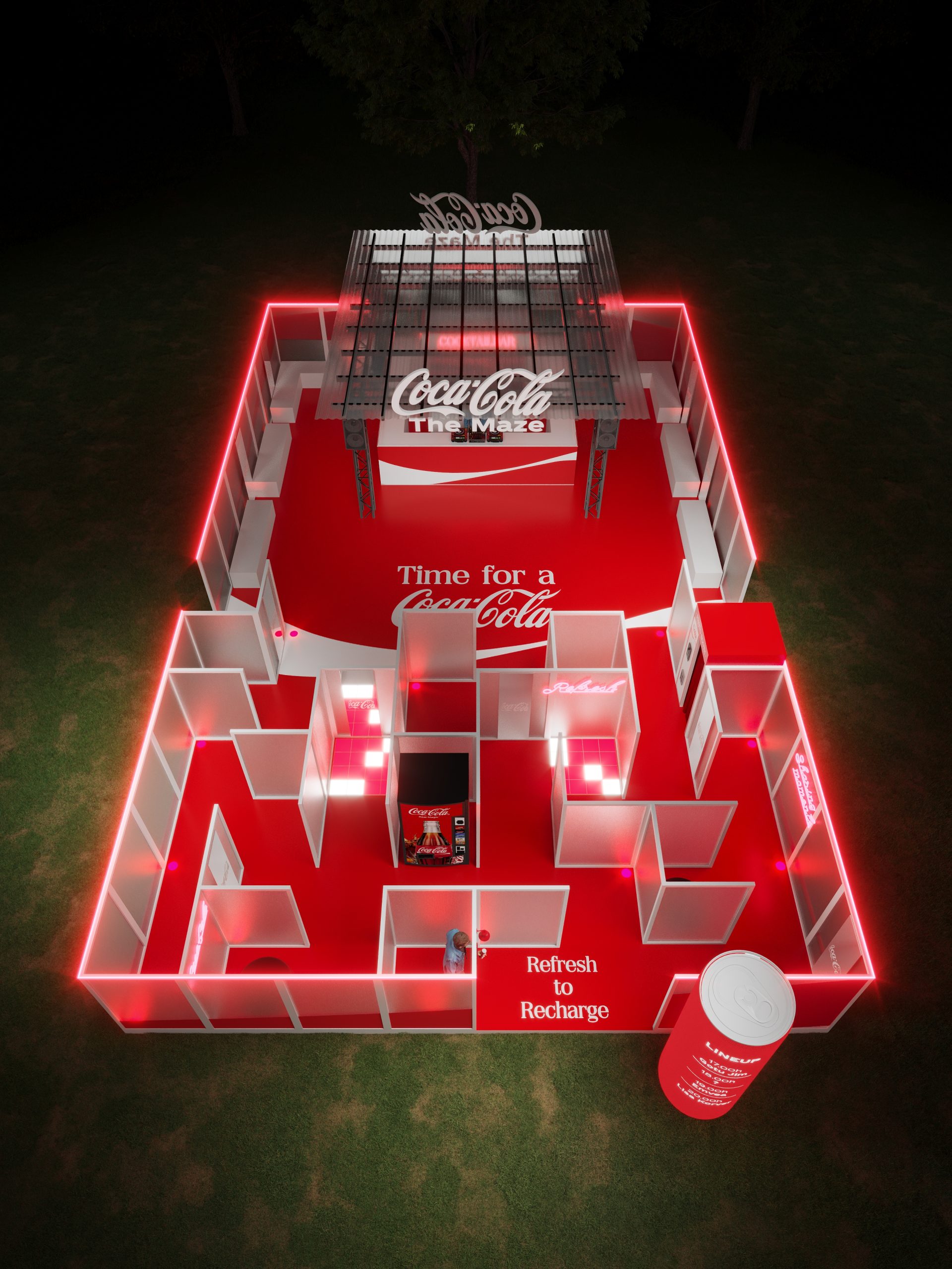 Coca-Cola The Maze